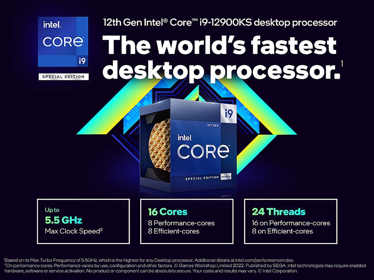 Core i9 12900KS - CPU máy tính để bàn 5.5GHz đầu tiên trên thế giới sẽ được bán vào ngày 5 tháng 4
