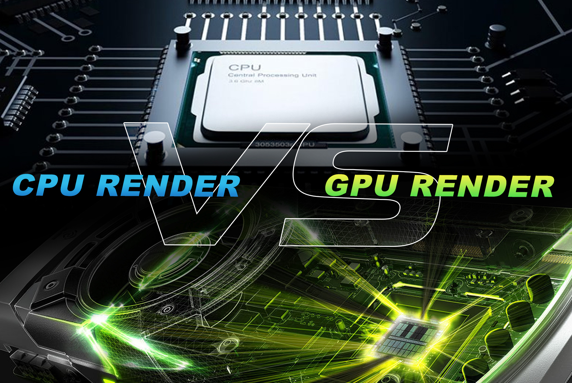 Монитор процессора и памяти. GPU rendering.