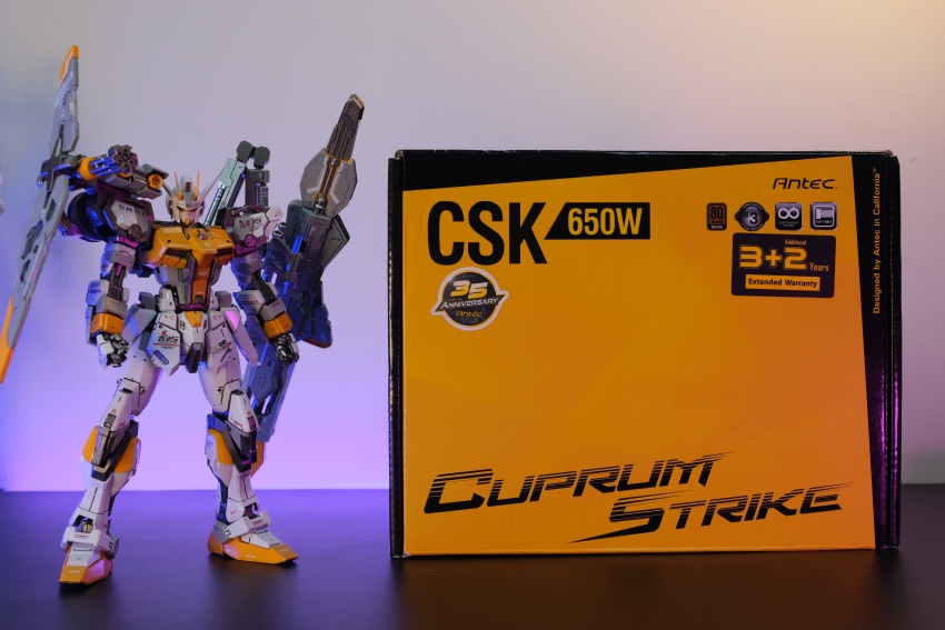 Mở hộp đánh giá nhanh nguồn Antec Cuprum Strike CSK 650w 80