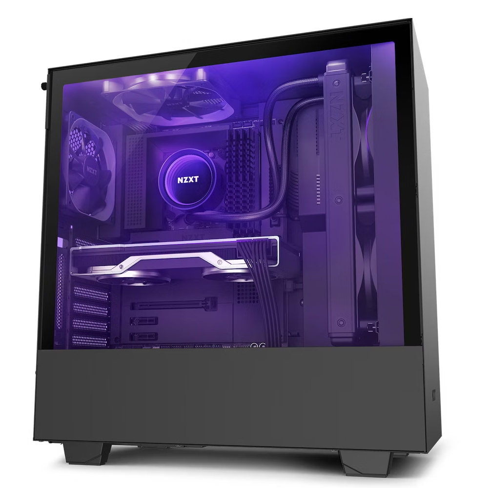 Vỏ case NZXT H510i MATTE BLACK | 3D Computer