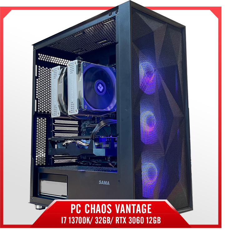 PC Chaos Vantage - I7 13700K/ 32GB/ RTX 3060 12GB
