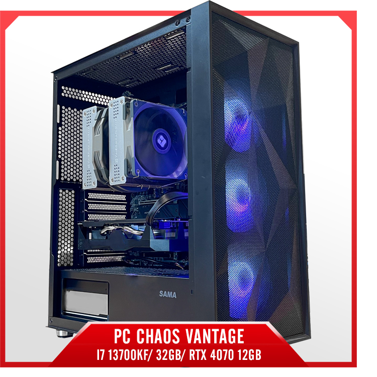 PC Chaos Vantage - I7 13700KF/ 32GB/ RTX 4070 12GB