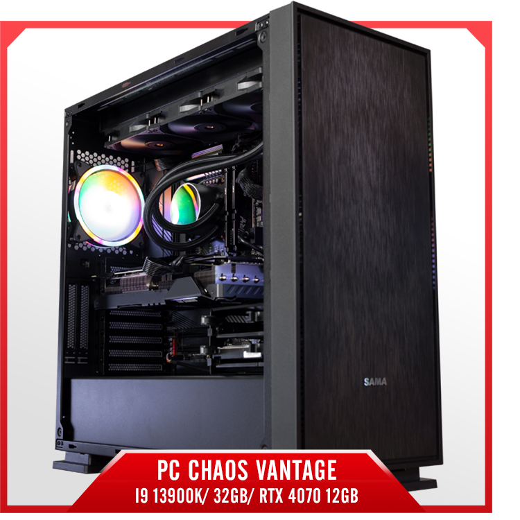 PC Chaos Vantage - I9 13900K/ 32GB/ RTX 4070 12GB