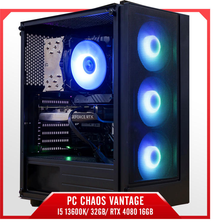 PC Chaos Vantage - I5 13600K/ 32GB/ RTX 4080 16GB