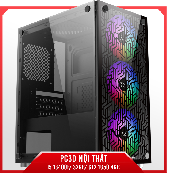 PC3D Nội Thất - I5 13400F/ 32GB/ GTX 1650 4GB