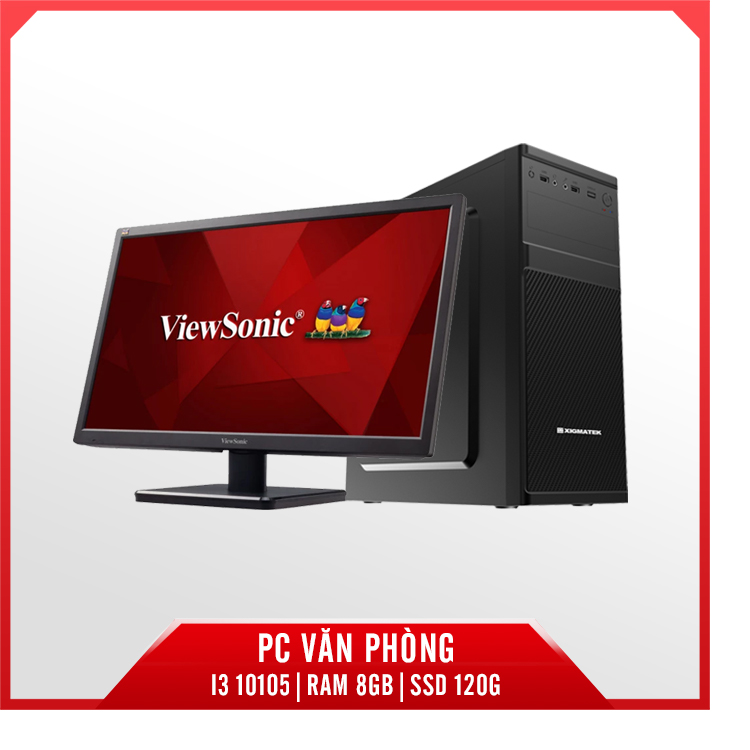 PC Văn Phòng i3 10105|RAM 8GB|SSD 120G