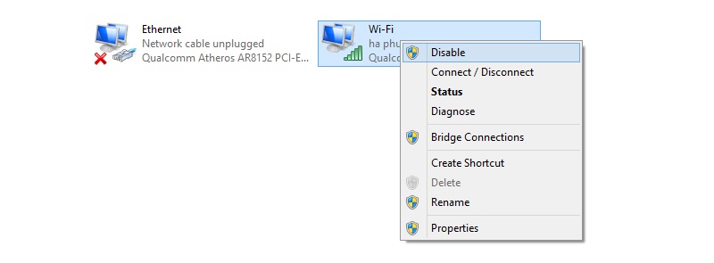 biểu tượng wifi