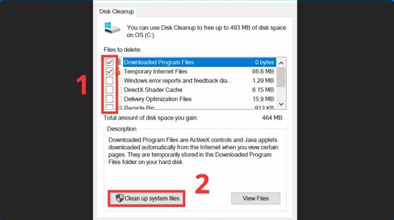 cleanup system