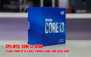 cpu intel core i3 10100