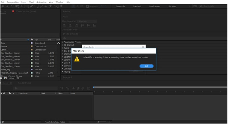 file bị mất