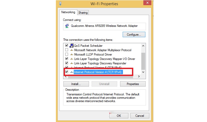 wifi properties
