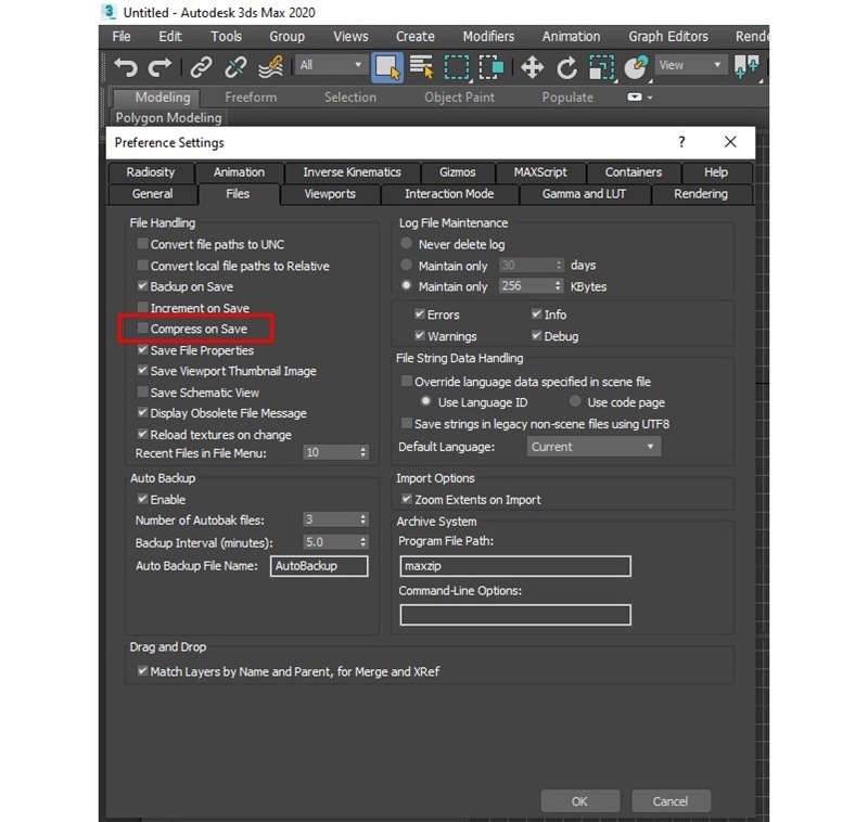 Compress on Save
