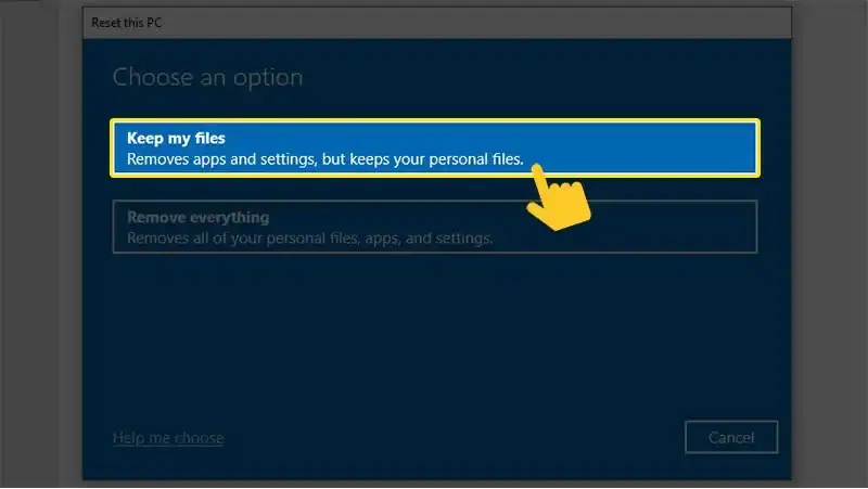 keep my file