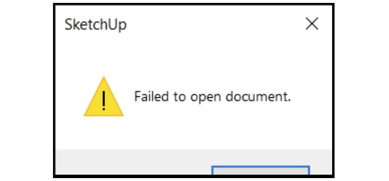 lỗi khi mở file