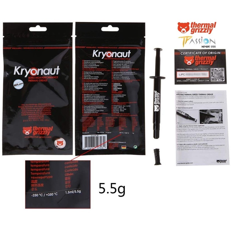 Thermal Grizzly Kryonaut