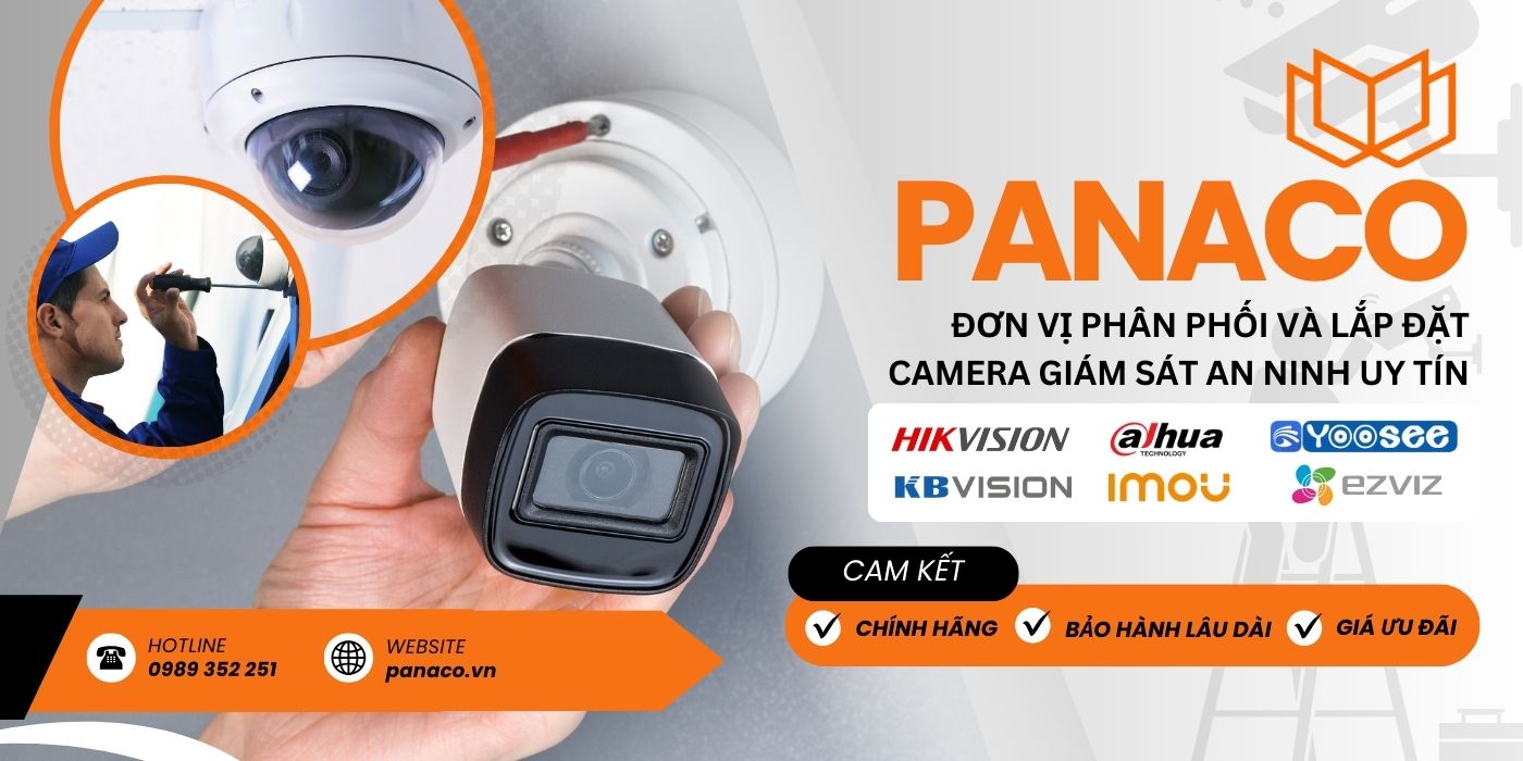 panaco phân phối và lắp đặt camera an ninh giá rẻ