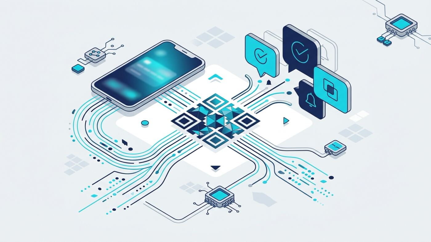Luồng tạo mã qr thanh toán cho cửa hàng báo tin tự động